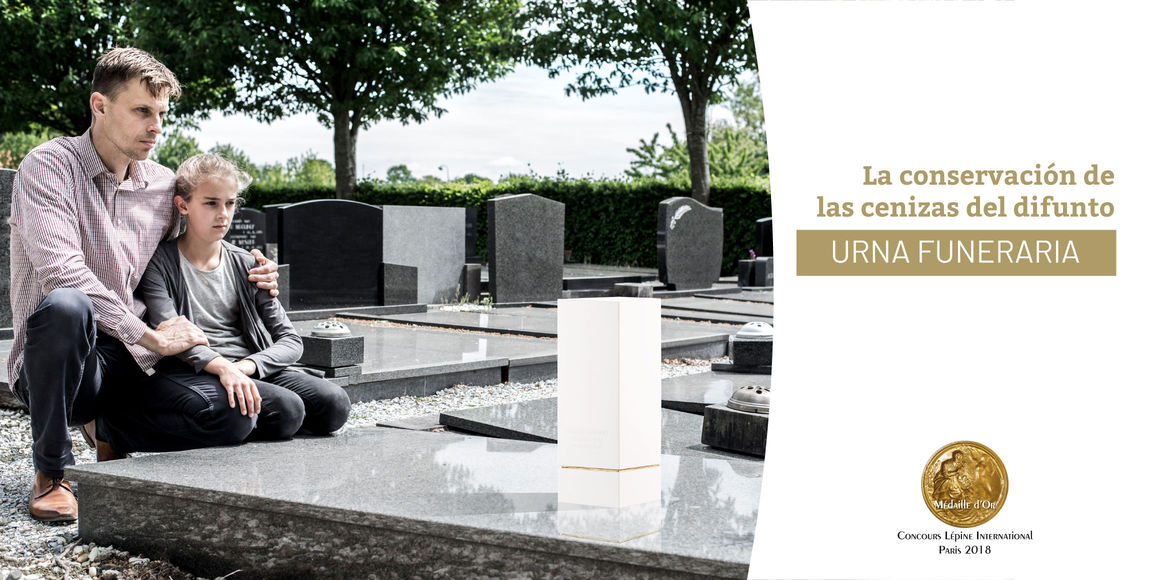 Funeral Urn, gold medal Concours Lépine 2018